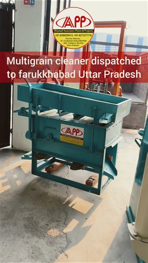 Multigrain Cleaner for all types of grains. #flourmillmachine