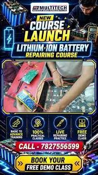 EV Technician Course | Prismatic Cells Ki Testing Kaise Karein? | Series Battery Pack Testing