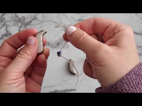 How to change an Oticon receiver