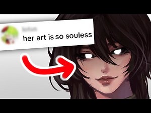 Turning HATE COMMENTS Into Art