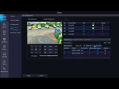 SureVision Pan Tilt Zoom Cameras - Configuration and Set Up | Auto-tracking