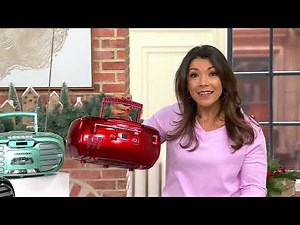 Studebaker Retro Bluetooth Radio with Cassette, CD and AM/FM Radio on QVC