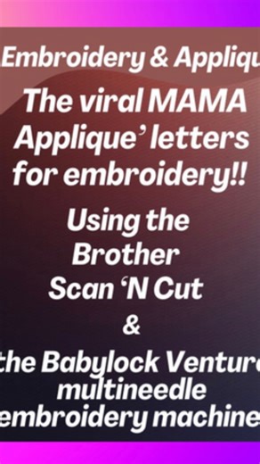 ✨ New YouTube video is LIVE! ✨ I’m sharing how I cut fabric alphabet appliqué using my Brother ScanNCut SDX325—perfect for pillows, quilts, sweatshirts, and keepsake projects. If you’ve ever struggled with cutting fabric letters cleanly, this tutorial will help! 🎥 Watch the full video on my YouTube channel (link in bio). #mslelastudio #brotherscanncut #fabricapplique #appliquesweatshirt #sewingreels | Ms Lela
