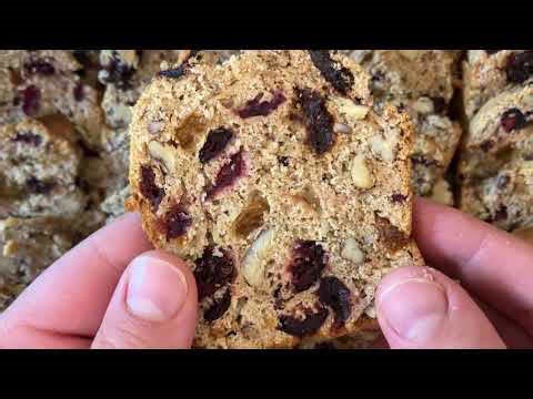 Sourdough Crackers: Fruit and Nut (Spiced)