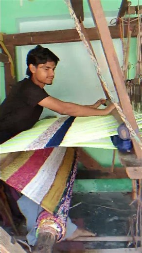 Common patterns include vibrant multicolour stripes, geometric shapes, and traditional Satranji.etah