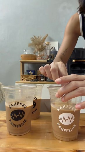 Coffee mukbang (if there’s such a thing 😅) Please support and order or book at Kahfee Kahffeine. Kevin & Mm Ferrer’s new baby!! So proud of you guys lalo sa barista 👏🏾☕️ #icedcoffee #coffeemukbang #coffee | Kookoo Vlogs