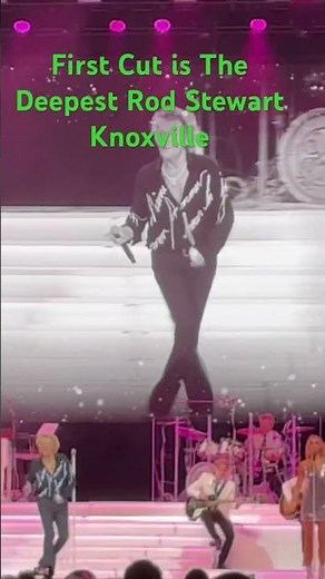 First Cut is The Deepest Rod Stewart Knoxville live 4/15/26 #music #concert #video #fypシ #fyp #live