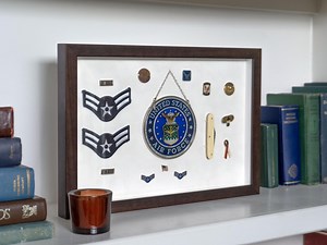 Shadow Box Picture Frame Brown With Plexiglass and Hanging Hardware, Solid Wood, White Backing, Made to Order in the US, Ask for Custom Size - Etsy