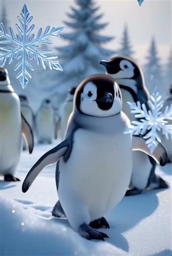 Penguin Chick and the Magical Watch (Time Stops)