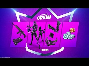 Fortnite December'21 Crew Pack first look (The Cube Assassin skin) シ