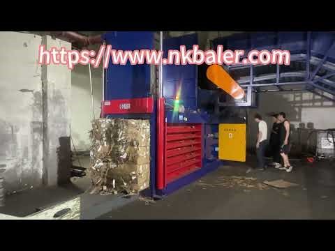 Manual Tie Baler, Plastics Horizontal Baler Machine Baling Press