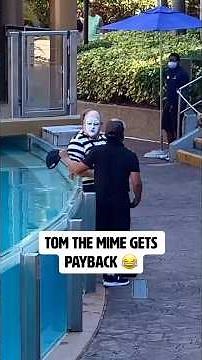 Tom the mime funniest moments compilation #tomthemime #seaworldmime #seaworld #mimeseaworld