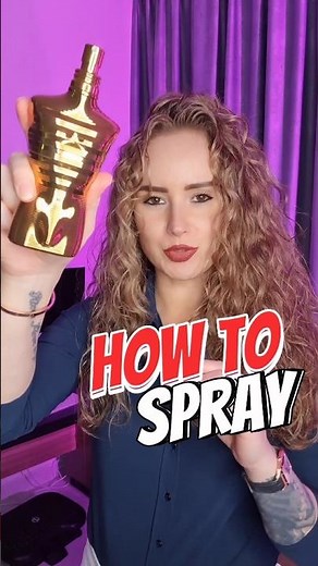 How To Spray Jean Paul Gaultier Le Male Elixir Absolu