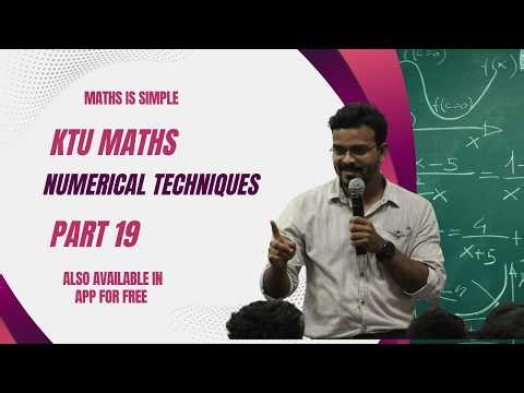 KTU-2024 SCHEME- S4 MATHS - MODULE 4 - PART 19- JACOBI'S METHOD I NUMERICAL SOLUTION OF LAPLACE EQ