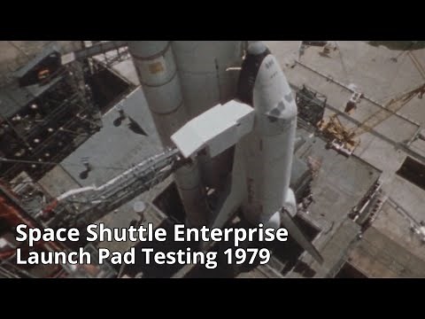 Space Shuttle Enterprise Paving the Way on Launch Pad 39A | May 1979