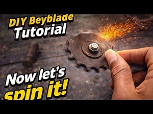 How to Make a DIY Beyblade at Home | Easy Tutorial