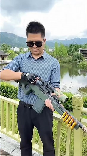 Awm Sniper toy gun | toy gun review #shorts