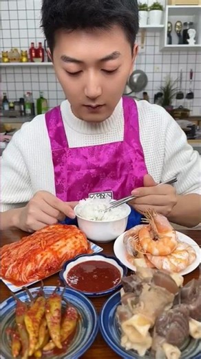 Korean Food Mukbang | Eat With Me 😋 Kimchi brother #foodshorts #shortsvideo #KoreanFood