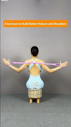 4 Simple Upper Body Exercises to Fix Rounded Shoulders and Improve Posture Fast