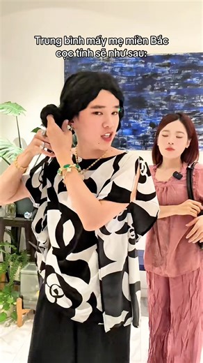 Ma ma tổng quản đấy, khó tính y xì đúc bà ngoại... | Con Cò Đây