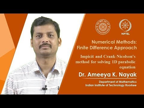 Lecture 07- Numerical methods: Finite difference approach