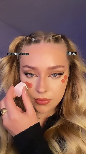 i luv blush!! ib: @meganlavallie ♡´･ᴗ･`♡ #makeup #makeuptransformation #makeuphacks #makeuptutorial #makeupvideos
