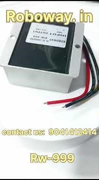 Roboway Dc 60v To 12v 20a 240w Step Down Voltage Converter Power Supply Module Ip68 #youtube