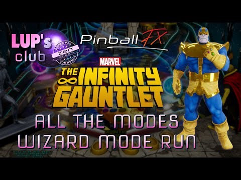 Pinball FX | Marvel Pinball: The Infinity Gauntlet ► All the Modes & Wizard Run