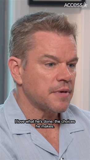 Here’s what #MattDamon had to say about those Jesse Plemons lookalike comparisons. | Access