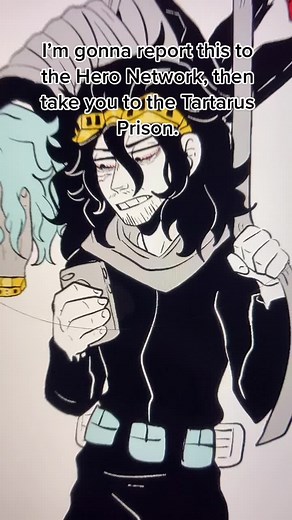 Shigaraki x Aizawa Ship Prank in MHA | Eraserdust Moments