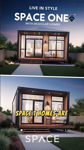 Live in the future of homes with Space One turnkey modular building