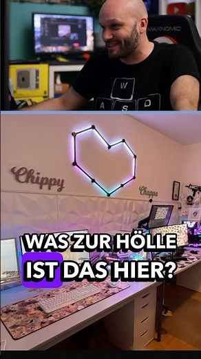 Gamer setup or cosplay basement? I'm out! 😂 #gamingsetup #gamingpc #summeronshorts