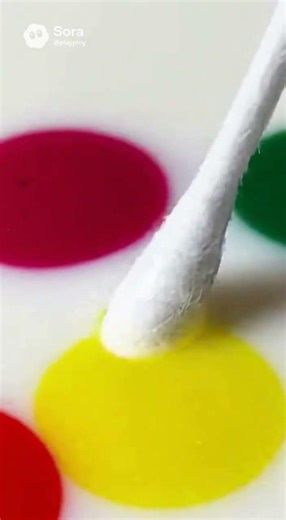 Milk Color Reaction Experiment | Amazing Science Trick with Dish Soap #Shorts