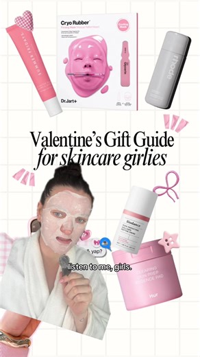 Valentine’s Day gift guide for the skincare girls 💖🎀 #valentines #skincare #giftguide