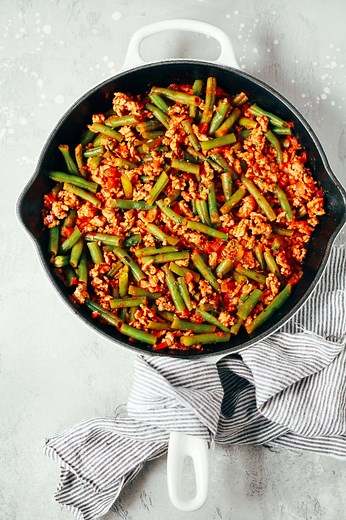 Ground Turkey Recipe with Green Beans (One-Pan, 30 Minutes)
