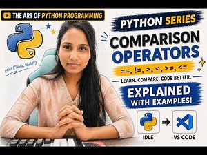 # 11 Comparison Operators in Python | Explained with Examples
