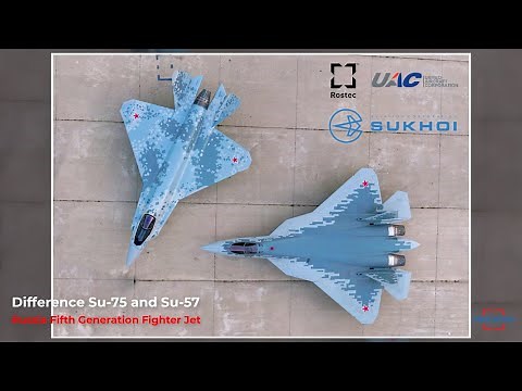 Developed Based on the Su-57, this is the Difference Between the Su-75 Checkmate and the Su-57