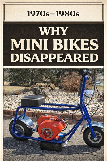Mini bikes were everywhere in the 1960s and d early 1970s- then suddenly, they were gone. So what happened? #classicminibike #vintageminibike #motorbike #minibike #trendingpost #atv #trendingnow #DIY Www.allaboutminibikes.com | All About Mini Bikes