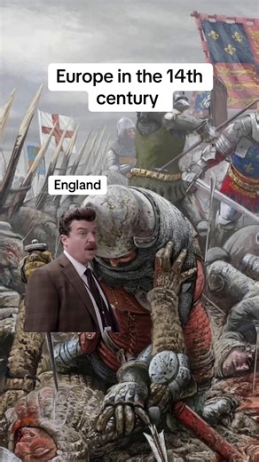 Historians agree this is an accurate representation of the Hundreds years war. #medieval #medievaltok #historytok #war #meme