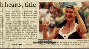 4.3K views · 67 reactions | "I just had a special feeling about that tournament for those two weeks and well, in the end it was right. It was my year." International Tennis Hall of Fame inductee Mary Pierce has gone down in history for being the last French player to win the French Open since 2000. | Tennis Channel | Facebook