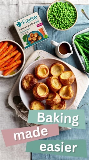 2.2K views | Baking Made Easier!  Make deceptively easy bakes with our refreshed mixes range, which now includes THREE BRAND NEW ADDITIONS! ✨ From delicately light sponge cakes, to beautifully crisp Yorkshire puddings and hearty dumplings. Enjoy them all with 25% off the range! | FREEE | Facebook