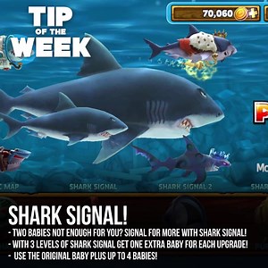 31K views · 237 reactions | Take all your Babies with you with Shark Signal! | Hungry Shark | Facebook
