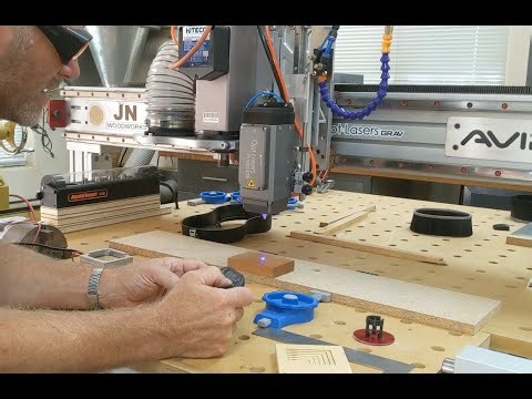 Laser Job Setup on my CNC