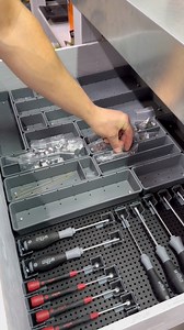 I finally have my parts organized‼️ Outfitted with the Toolgrid container bundle and screwdriver bundle. I met Toolgrid at SEMA this year and their system makes for a serious efficient use of space! Containers to screwdrivers to sockets to power tools; there’s a system to hold everything. The best part is when a new tool shows up, you can rearrange to make it fit! I’ll be in for more for sure 🤘🏼 | streettruckdiecast