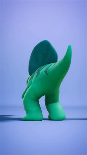 Caught orange-handed #dinosaur #animation #3d #fyp #snack | Claynosaurz | Facebook