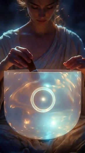 Experience the radiant resonance of planetary-tuned crystal singing bowls, precisely calibrated using Hans Cousto’s Cosmic Octave to mirror the natural frequencies of the Sun, Moon, and planets. These white-frosted, high-purity quartz bowls produce a smooth, spherical tone that gently fills the space, creating a calming yet powerful vibrational field ideal for meditation, sound healing, yoga, and energetic alignment. Featured here is the Sun frequency at 126.22 Hz, a tone associated with the Sol