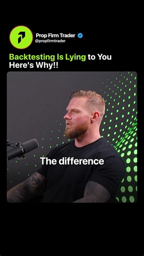 Backtesting WON'T Make You PROFITABLE (MUST WATCH)🚨