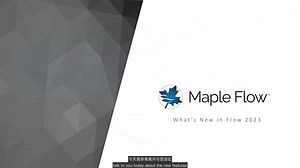 Maple Flow 2023 新功能
