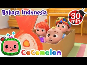Lagu Kereta Api JJ | CoComelon | Kartun dan Lagu Anak | Moonbug Kids Indonesia | Nursery Rhymes