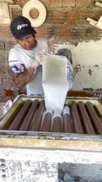 How to make plaster blocks #shorts